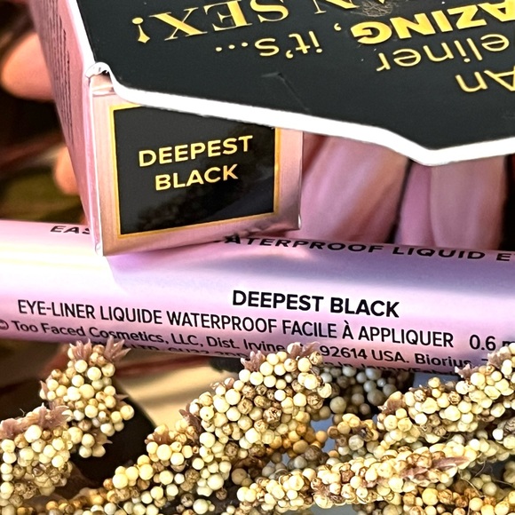 TOO FACED Better Than Sex Eyeliner DEEPEST BLACK - Picture 10 of 13